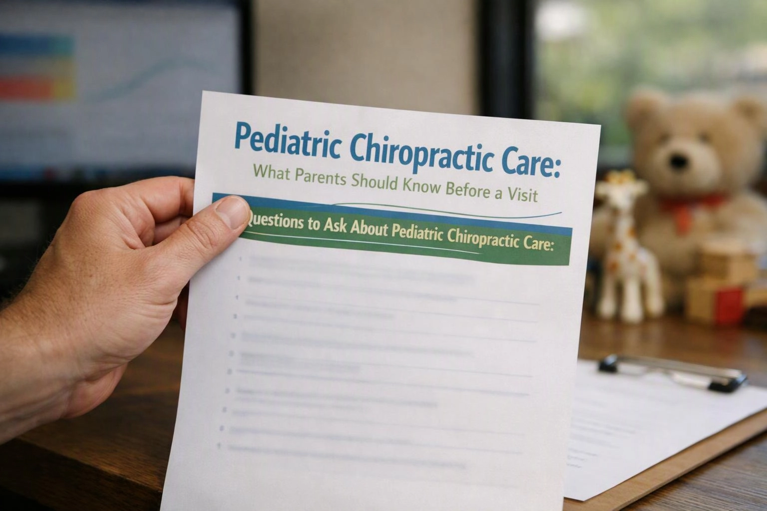 Pediatric Chiropractic Care: What Parents Should Know Before a Visit