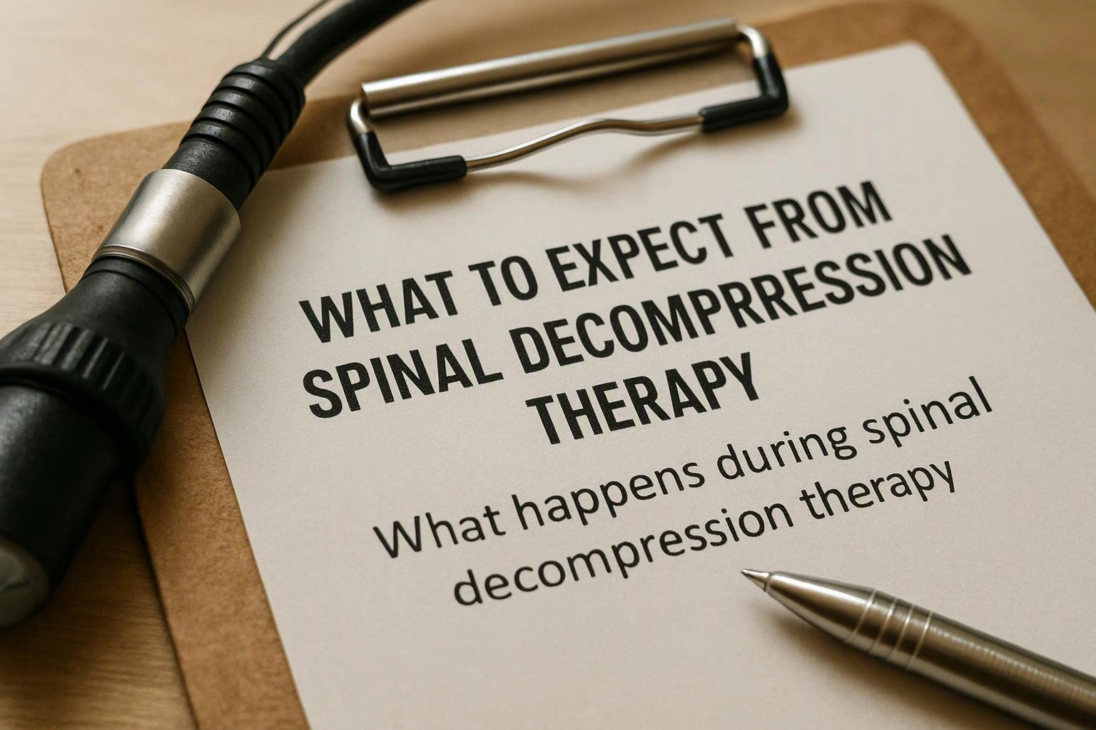 What to Expect From Spinal Decompression Therapy