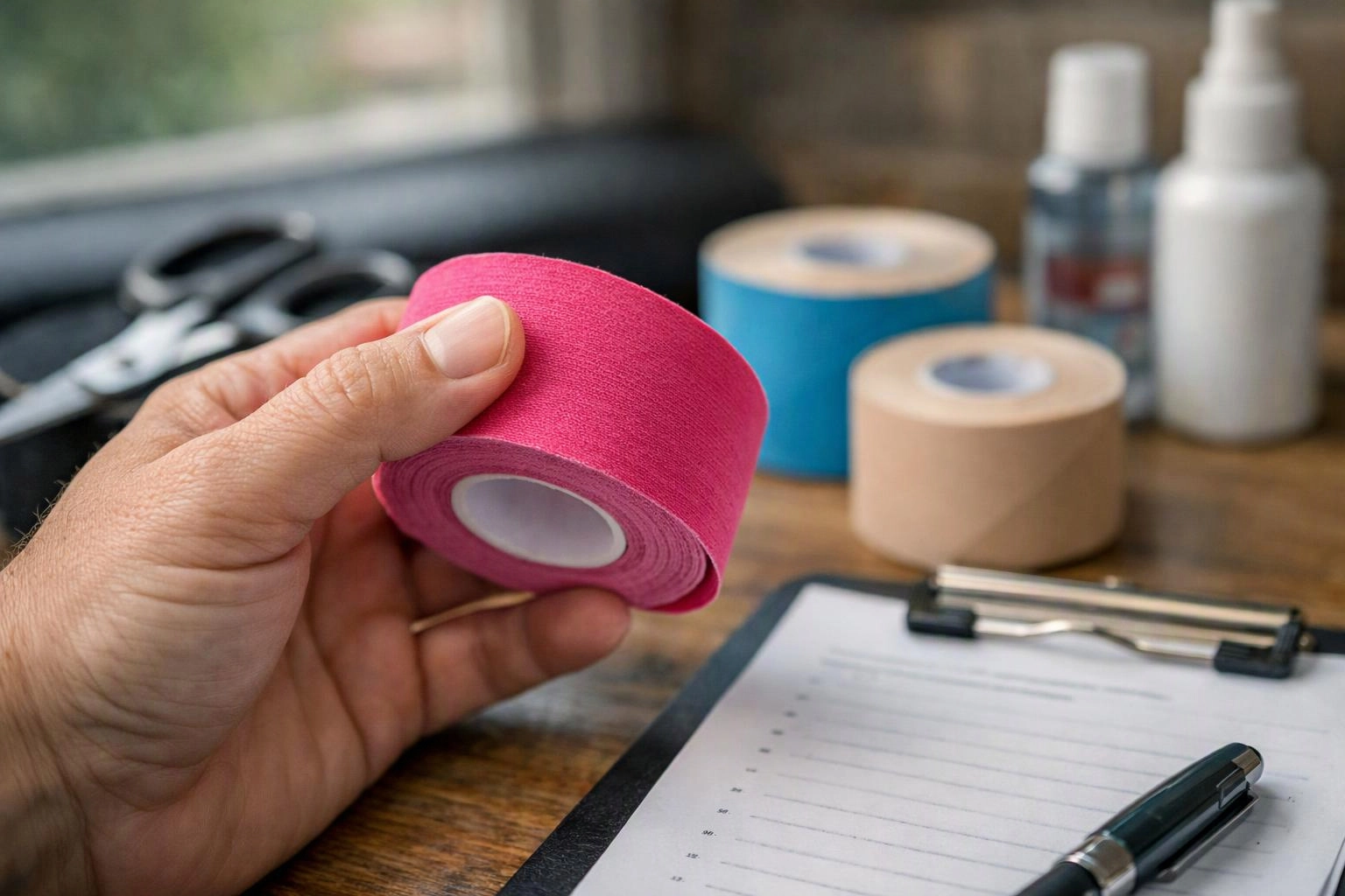 Kinesiology Taping: Application, Preparation, and Care Questions