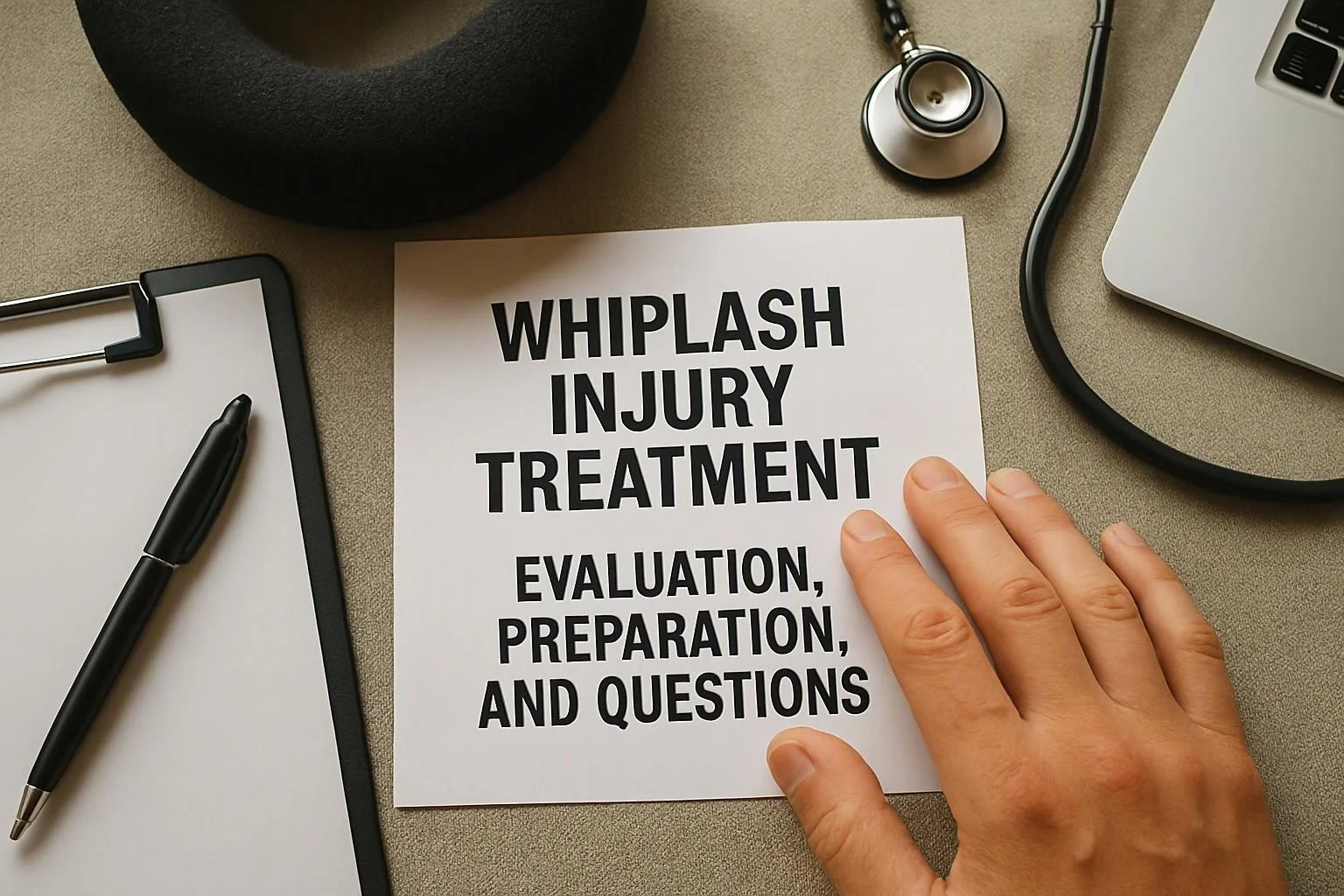 Whiplash Injury Treatment: Evaluation, Preparation, and Questions