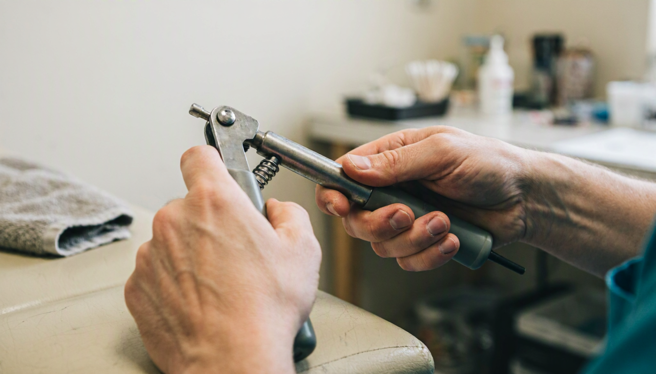 Chiropractic Activator in Chiropractor: Chiropractic Activator is a handheld, spring-loaded instrument used by chiropracto...