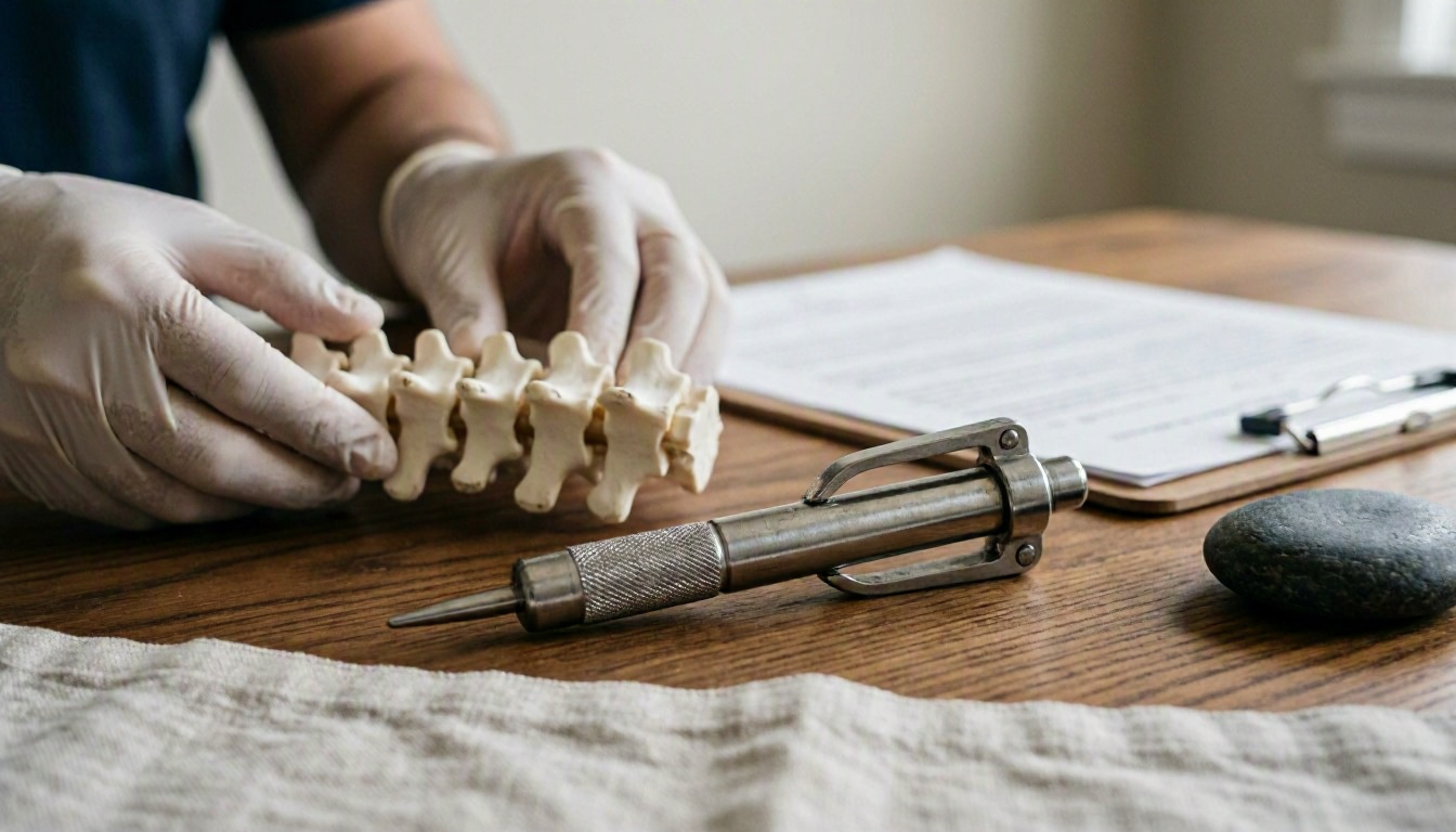Chiropractic Care in Chiropractor: Chiropractic Care is a health care profession focused on diagnosing and treating—visual...