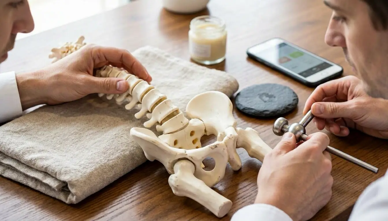 Chiropractic Care in Chiropractor: Chiropractic Care is a health care profession focused on diagnosing and treating—visual...