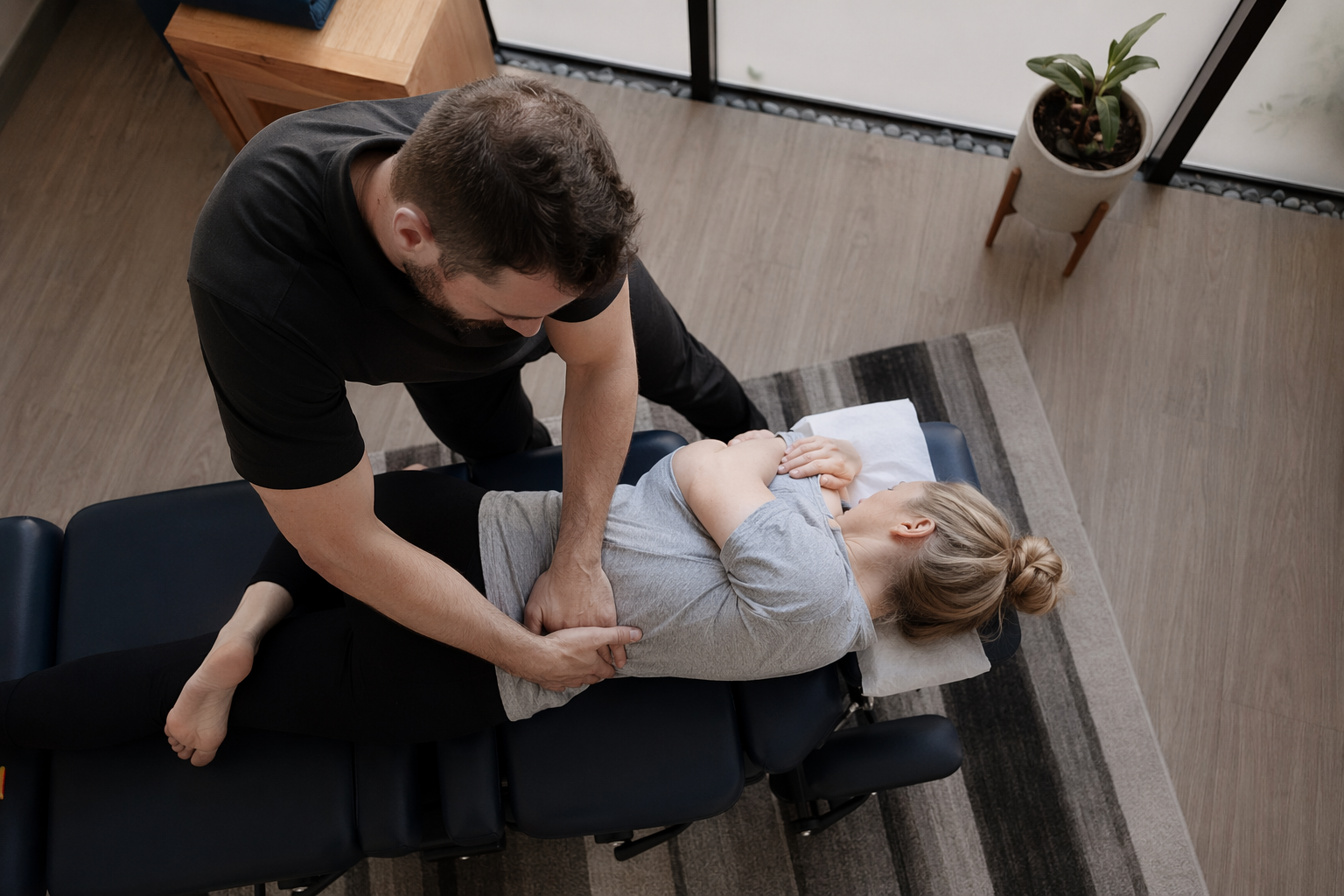 Chiropractic Manipulation in Chiropractor: Chiropractic Manipulation is a hands-on treatment where a licensed chiropractor...