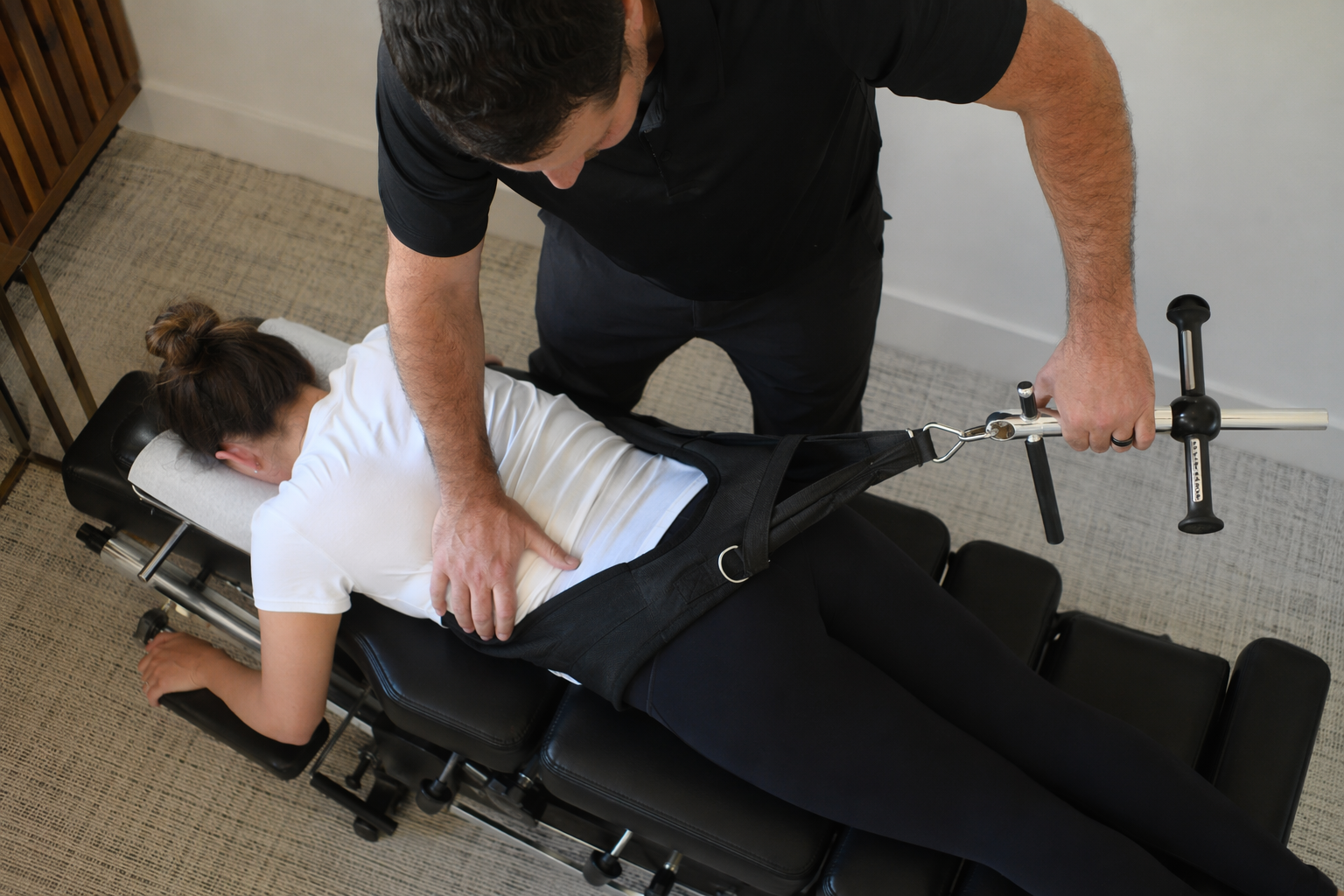 How Flexion Distraction applies to Chiropractor services in Brentwood, United States—practical illustration