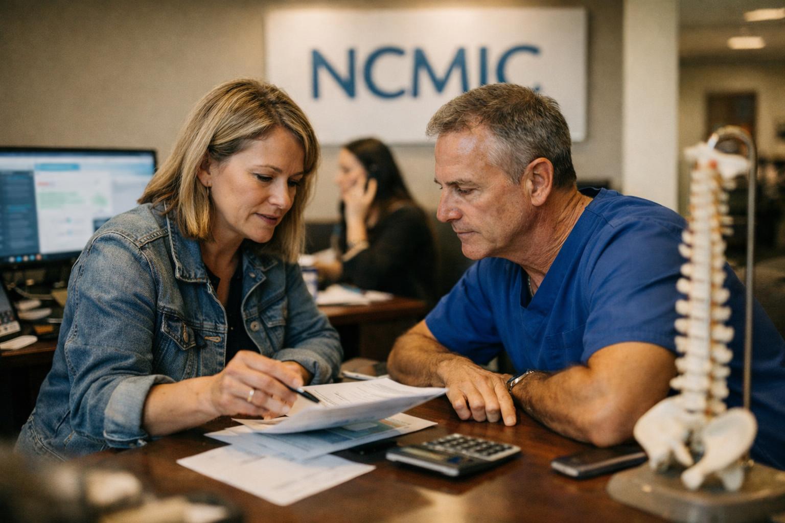 How NCMIC applies to Chiropractor services in Brentwood, United States—practical illustration