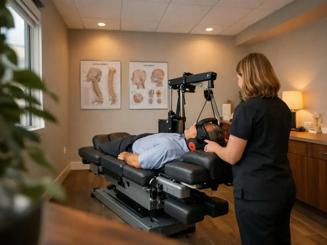 Chiropractic Adjustment in Chiropractor—Brentwood