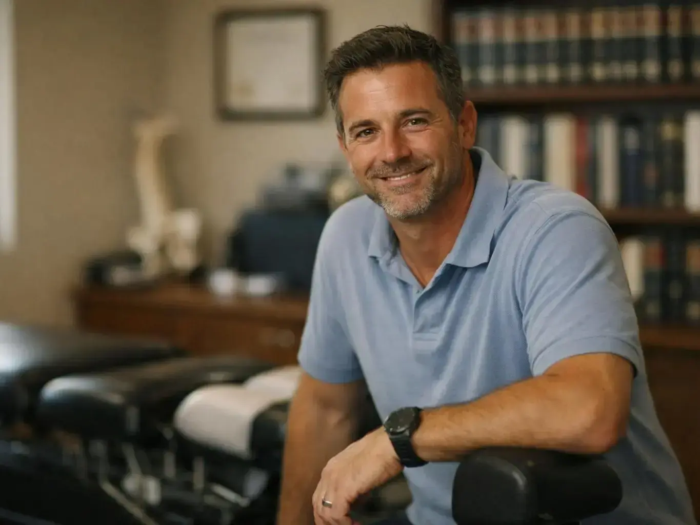 Chiropractor Brentwood, TN — in action